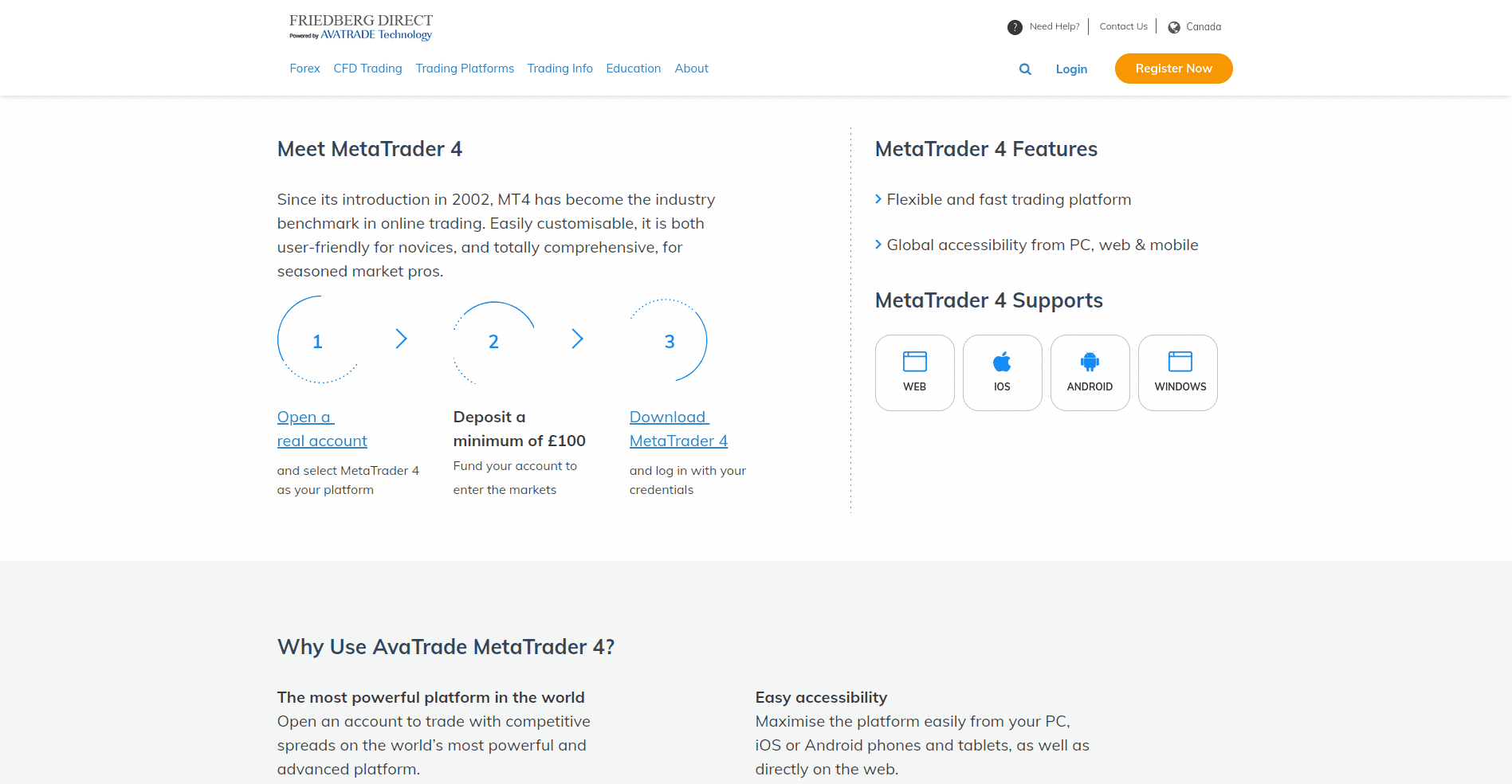 Friedberg Direct Review MT4 info